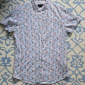 Zara Multicolor Nautical Men's Button Down Shirt